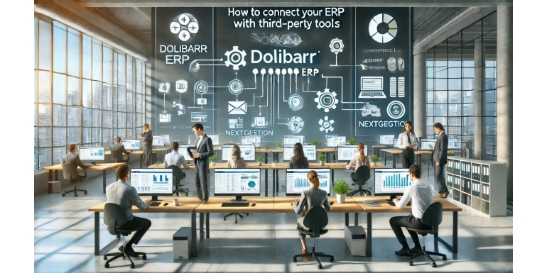 Integration of Dolibarr with Third-Party Tools: How to Connect Your ERP to Other Systems