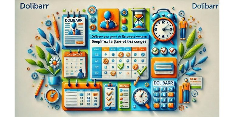 Dolibarr pour la Gestion des Ressources Humaines : Simplifiez la Paie et les Congés