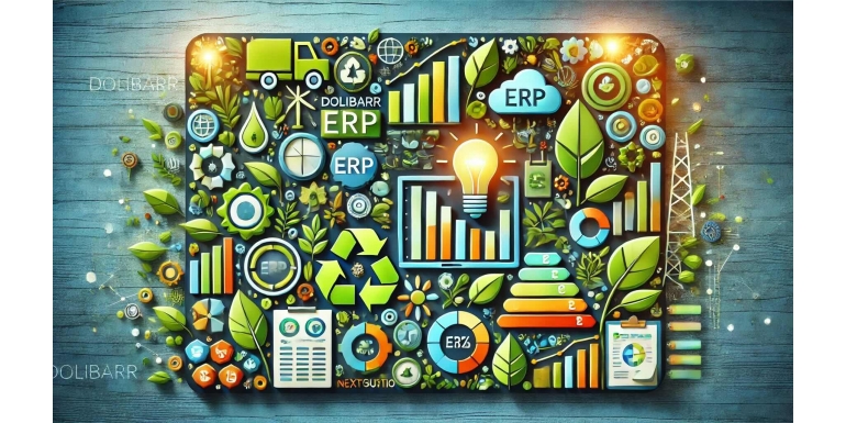 Sostenibilidad con Dolibarr: Cómo usar un ERP para reducir la huella de carbono de tu empresa