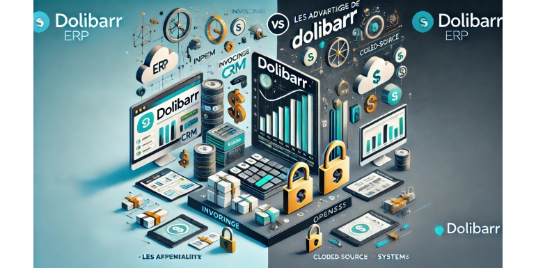 I vantaggi di Dolibarr rispetto agli ERP proprietari e costosi