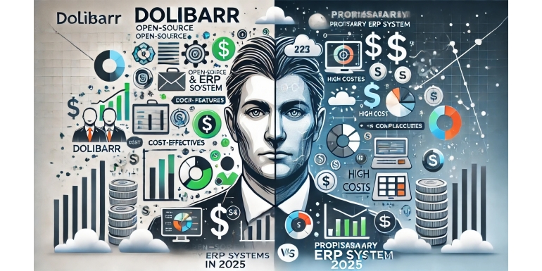 Dolibarr ou ERP Propriétaire ? Analyse des Coûts et Bénéfices pour 2025