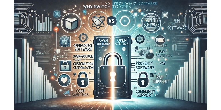 Dolibarr vs Software Proprietari: Perché Passare all’Open Source?