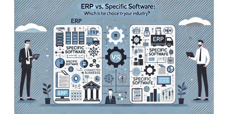 ERP vs. Logiciels Spécifiques : Quel Est le Meilleur Choix pour Votre Secteur ?