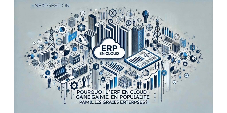 Pourquoi l'ERP en Cloud Gagne en Popularité Parmi les Grandes Entreprises ?