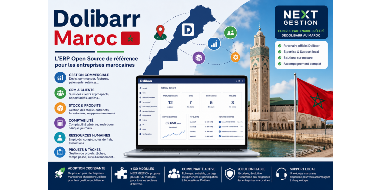 Dolibarr Morocco: Ecosystem, Stakeholders, and the Growth of an Open-Source ERP