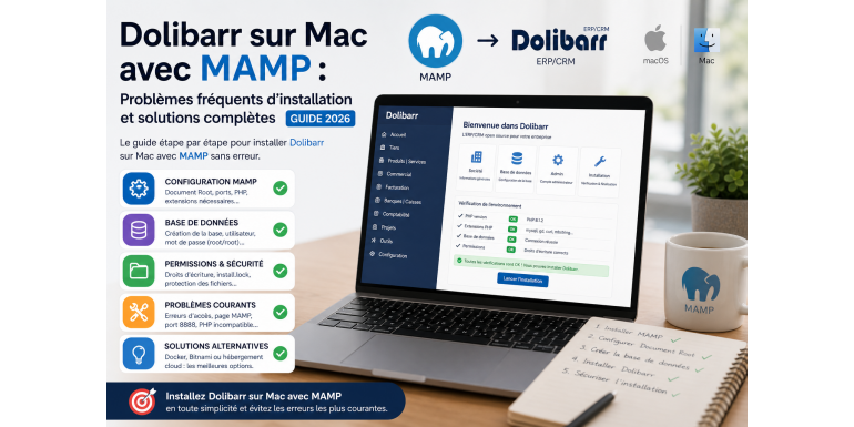 Dolibarr on Mac with MAMP: Common Installation Issues and Complete Solutions (2026 Guide)