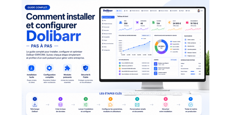 Guía completa: Cómo instalar y configurar Dolibarr paso a paso