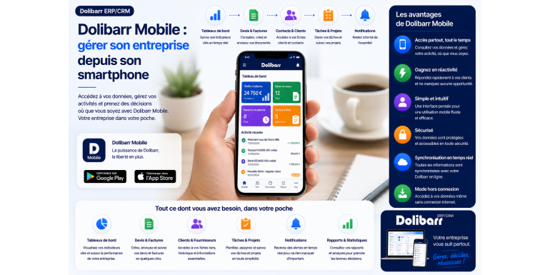 Dolibarr Mobile: Manage your business from your smartphone