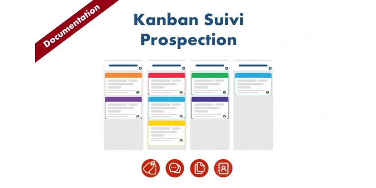 Dokumentationsmodul Dolibarr : Prospecting Follow-up Kanban