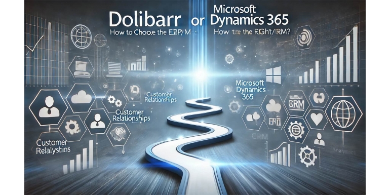 Dolibarr ou Microsoft Dynamics 365 : Comment choisir le bon ERP/CRM ?