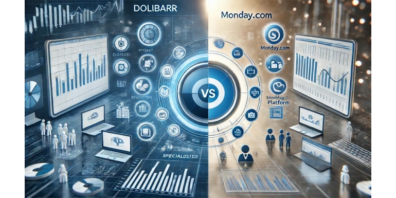 Project Management in Dolibarr vs. Monday.com: ERP or Specialized Platform?