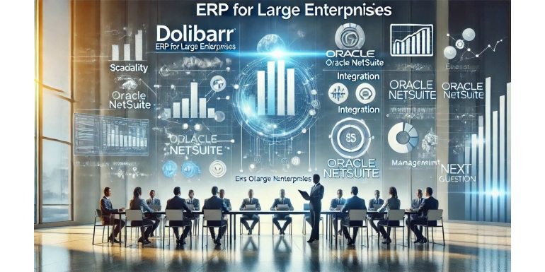 Dolibarr contre Oracle NetSuite : ERP pour les entreprises de grande taille