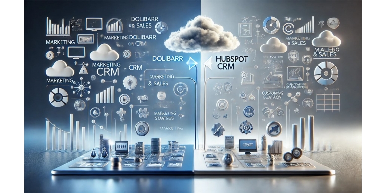 Dolibarr vs. HubSpot CRM: Quale strumento scegliere per la tua strategia di marketing e vendite?