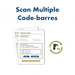 Multiple barcode scan