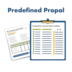 Predefined Proposal