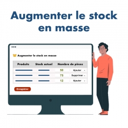 Augmenter le stock en masse