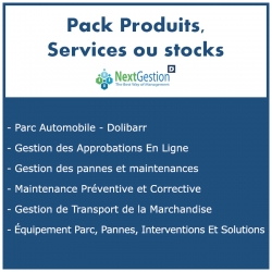Pack Produits, Services ou...