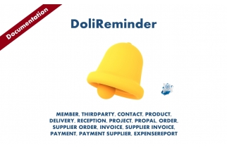 Documentation module Dolibarr : DoliReminder - Rappel Dolibarr