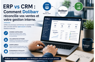 ERP vs CRM: How Dolibarr Reconciles Your Sales and Internal Management